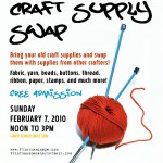 FH Craft Supply Swap Flyer